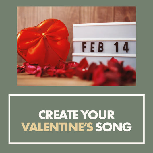 Personalised Valentines Day Song – A Gift Straight To The Heart