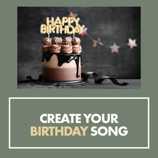 Personalised Birthday Song – Custom Music Gift for Any Age