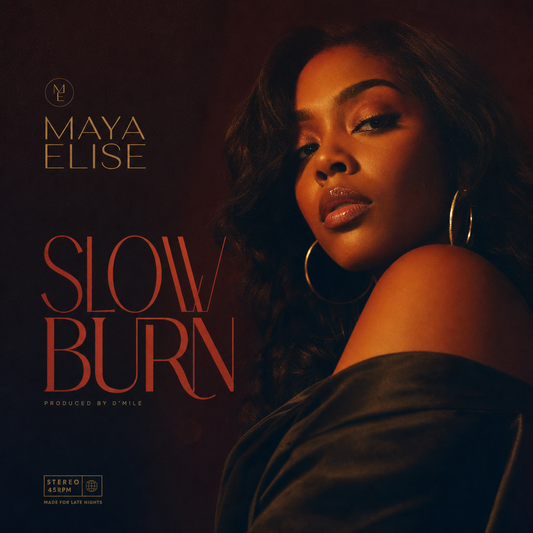 R&B style record single cover